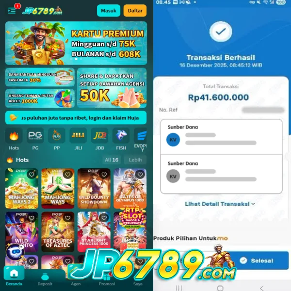 JP6789 APK Download Versi Terbaru